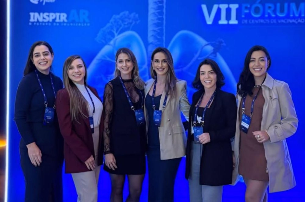 Natália Mellone, CEO da Sorocaba Vacinas, participa do VII Fórum de Centros de Vacinação a convite da Pfizer